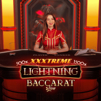 XXXtreme Lightning Baccarat banner